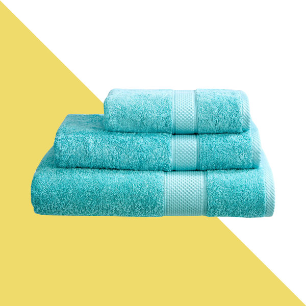 Hashtag Home Arelious Turkish Cotton Bath Towels & Reviews Wayfair.co.uk